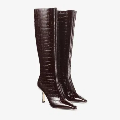 Jimmy Choo Agathe Knee Boot 85 | Thumbnail 4 Jimmy Choo Agathe Knee Boot 85 | Thumbnail 4