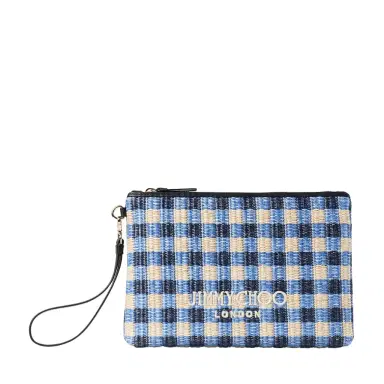 Jimmy Choo Zipped Flat Pouch | Thumbnail 1 Jimmy Choo Zipped Flat Pouch | Thumbnail 1