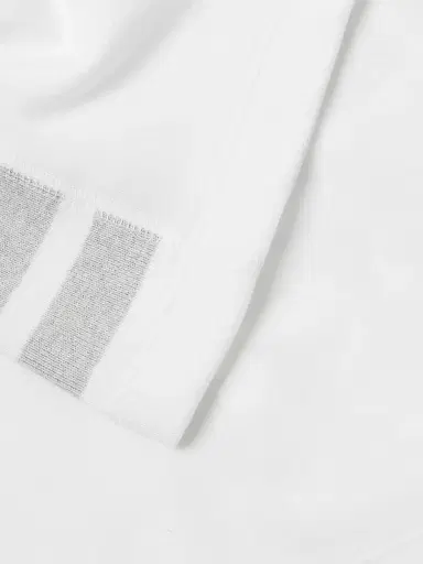 Thom Browne Men's Cotton 4-Bar Stripe T-Shirt - White - Size XXL | Thumbnail 6 Thom Browne Men's Cotton 4-Bar Stripe T-Shirt - White - Size XXL | Thumbnail 6