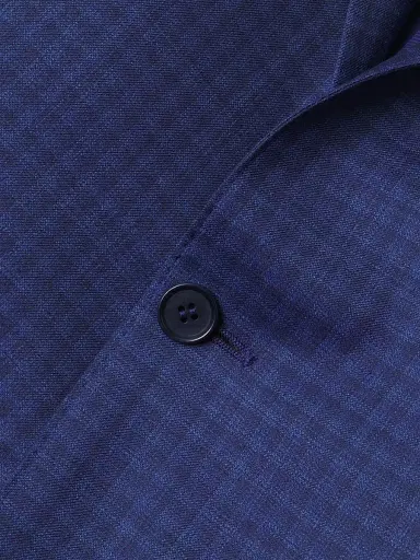 Canali Men's Micro-Plaid Wool Business Sport Coat | Thumbnail 6 Canali Men's Micro-Plaid Wool Business Sport Coat | Thumbnail 6