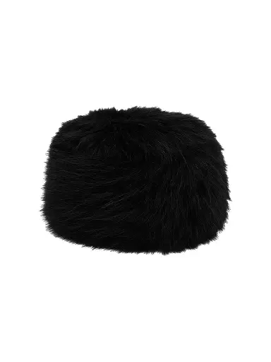Ganni Women's Faux-Fur Cotton Beanie | Thumbnail 1 Ganni Women's Faux-Fur Cotton Beanie | Thumbnail 1