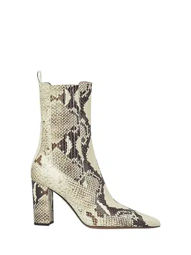 Paris Texas Women's Anja 85MM Snakeskin-Embossed Leather Ankle Boots | Thumbnail 1 Paris Texas Women's Anja 85MM Snakeskin-Embossed Leather Ankle Boots | Thumbnail 1