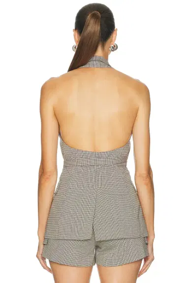 Monse Cross Lapel Vest Jacket | Thumbnail 3 Monse Cross Lapel Vest Jacket | Thumbnail 3