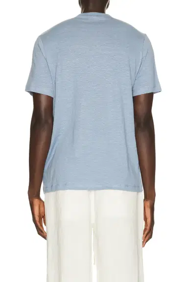 onia Stretch Linen Crewneck Tee Shirt | Thumbnail 2 onia Stretch Linen Crewneck Tee Shirt | Thumbnail 2