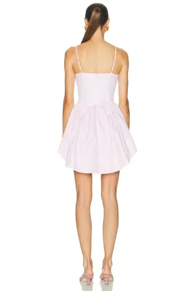 fleur du mal Short Button Up Garter Dress | Thumbnail 3 fleur du mal Short Button Up Garter Dress | Thumbnail 3