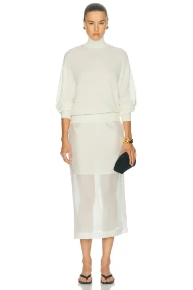 By Malene Birger Esta Soft Organza Skirt | Thumbnail 5 By Malene Birger Esta Soft Organza Skirt | Thumbnail 5
