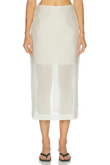 By Malene Birger Esta Soft Organza Skirt | Thumbnail 1 By Malene Birger Esta Soft Organza Skirt | Thumbnail 1