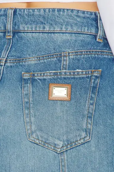 Dolce & Gabbana Denim Mini Skirt | Thumbnail 6 Dolce & Gabbana Denim Mini Skirt | Thumbnail 6