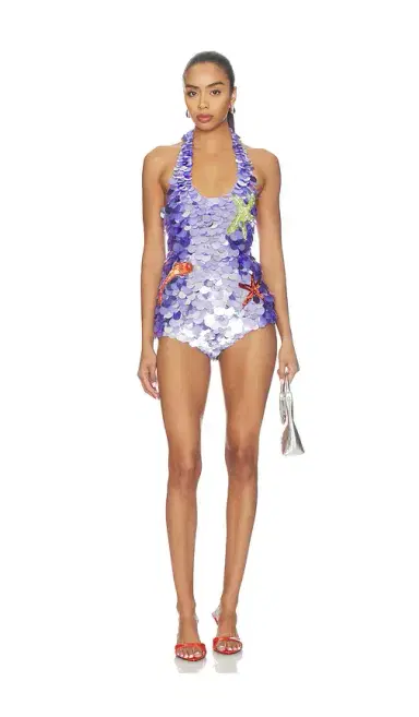 Retrofête Isabele Embroidered Romper | Thumbnail 1 Retrofête Isabele Embroidered Romper | Thumbnail 1