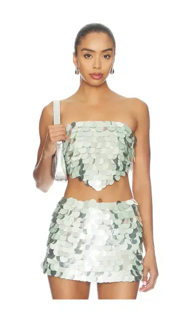 retrofete Maeva Sequin Top | Thumbnail 1 retrofete Maeva Sequin Top | Thumbnail 1