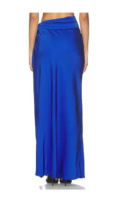 Lapointe x REVOLVE Lightweight Satin Asymmetric Maxi Skirt | Thumbnail 4 Lapointe x REVOLVE Lightweight Satin Asymmetric Maxi Skirt | Thumbnail 4