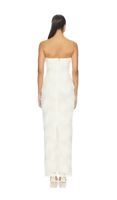 ROTATE Flower Mesh Tube Dress | Thumbnail 3 ROTATE Flower Mesh Tube Dress | Thumbnail 3
