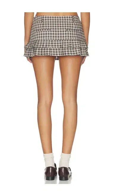 LIONESS Double Ruffle Mini Skort | Thumbnail 4 LIONESS Double Ruffle Mini Skort | Thumbnail 4
