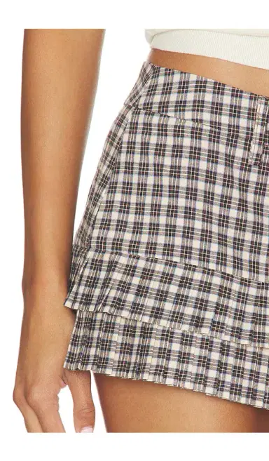 LIONESS Double Ruffle Mini Skort | Thumbnail 6 LIONESS Double Ruffle Mini Skort | Thumbnail 6