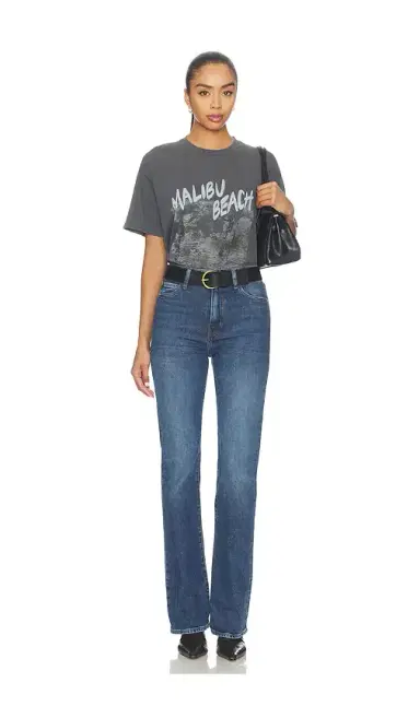 Anine Bing Cade Tee Surfer Black Blue | Thumbnail 5 Anine Bing Cade Tee Surfer Black Blue | Thumbnail 5