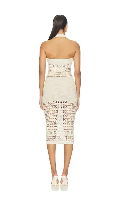 retrofete Jaycee Crochet Dress | Thumbnail 3 retrofete Jaycee Crochet Dress | Thumbnail 3