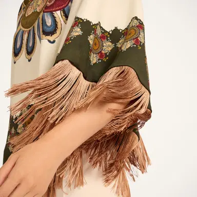 La DoubleJ Reversible Mini Poncho | Thumbnail 5 La DoubleJ Reversible Mini Poncho | Thumbnail 5