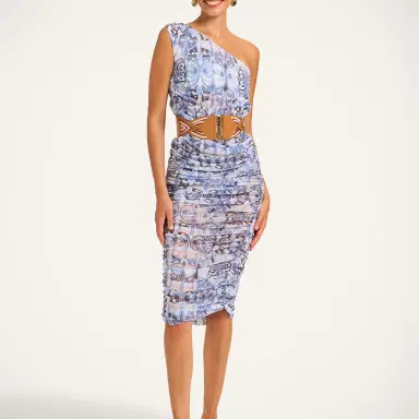 La DoubleJ One Shoulder Bandage Dress | Thumbnail 3 La DoubleJ One Shoulder Bandage Dress | Thumbnail 3