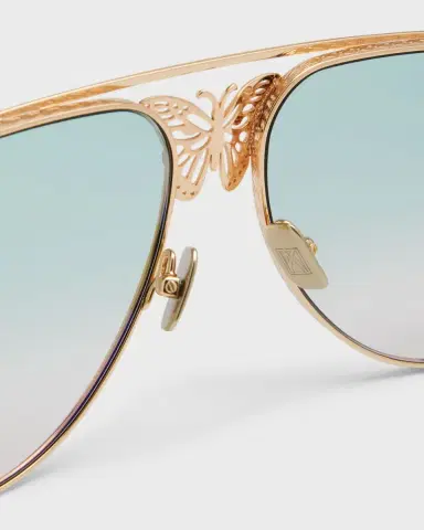 Anna-Karin Karlsson Miss Rosell 2 Butterfly Titanium Aviator Sunglasses | Thumbnail 4 Anna-Karin Karlsson Miss Rosell 2 Butterfly Titanium Aviator Sunglasses | Thumbnail 4