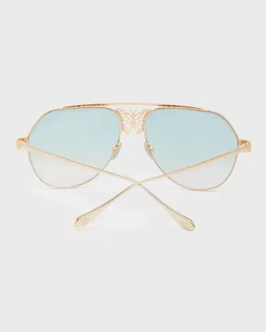 Anna-Karin Karlsson Miss Rosell 2 Butterfly Titanium Aviator Sunglasses | Thumbnail 5 Anna-Karin Karlsson Miss Rosell 2 Butterfly Titanium Aviator Sunglasses | Thumbnail 5