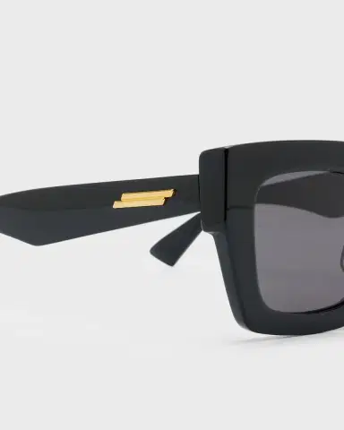 Bottega Veneta Raised Logo Acetate Cat-Eye Sunglasses | Thumbnail 4 Bottega Veneta Raised Logo Acetate Cat-Eye Sunglasses | Thumbnail 4
