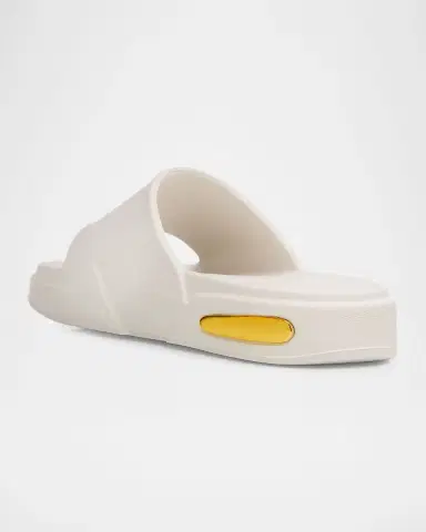 Giuseppe Zanotti Men 's GZ-Slide Ghost Rubber Slides | Thumbnail 2 Giuseppe Zanotti Men 's GZ-Slide Ghost Rubber Slides | Thumbnail 2