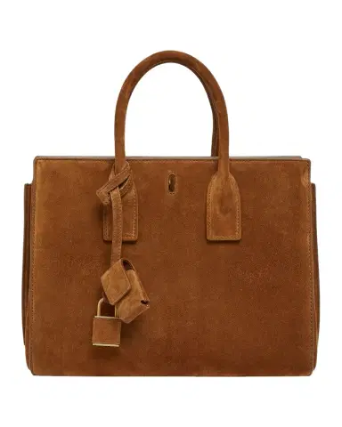 Saint Laurent Sac de Jour Small Suede Top-Handle Bag | Thumbnail 1 Saint Laurent Sac de Jour Small Suede Top-Handle Bag | Thumbnail 1