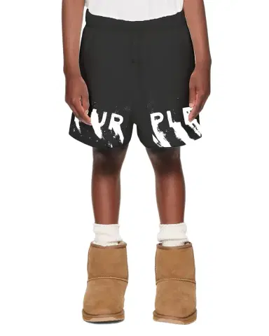 PURPLE Boy 's MWT Cotton Fleece Shorts | Thumbnail 1 PURPLE Boy 's MWT Cotton Fleece Shorts | Thumbnail 1
