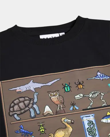 Molo Boy 's Rube Graphic-Print Long-Sleeve T-Shirt, Size 8-10 | Thumbnail 3 Molo Boy 's Rube Graphic-Print Long-Sleeve T-Shirt, Size 8-10 | Thumbnail 3
