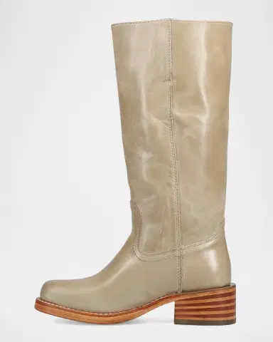 Frye Campus 14L Leather Wide Calf Boots | Thumbnail 3 Frye Campus 14L Leather Wide Calf Boots | Thumbnail 3