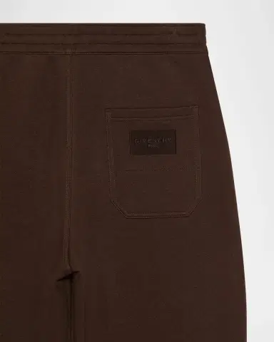 Givenchy Men's Pocket-Logo Fleece Trousers | Thumbnail 4 Givenchy Men's Pocket-Logo Fleece Trousers | Thumbnail 4