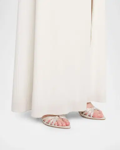 Stuart Weitzman 50mm Carlyle Embellished Satin Sandals | Thumbnail 2 Stuart Weitzman 50mm Carlyle Embellished Satin Sandals | Thumbnail 2
