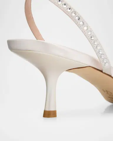 Stuart Weitzman 50mm Carlyle Embellished Satin Sandals | Thumbnail 5 Stuart Weitzman 50mm Carlyle Embellished Satin Sandals | Thumbnail 5