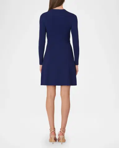 Shoshanna Janice Buckle-Detail Mini Dress | Thumbnail 2 Shoshanna Janice Buckle-Detail Mini Dress | Thumbnail 2