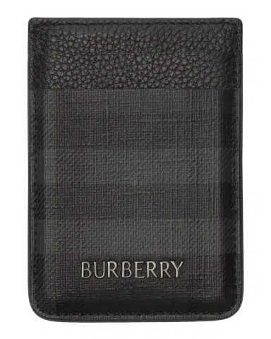 Burberry Men's City Check Magnetic Card Case | Thumbnail 3 Burberry Men's City Check Magnetic Card Case | Thumbnail 3