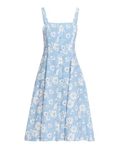 Generation Love Freida Floral Linen Midi Dress | Thumbnail 1 Generation Love Freida Floral Linen Midi Dress | Thumbnail 1