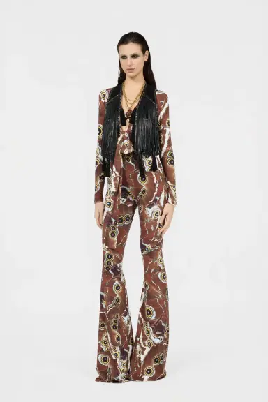 Roberto Cavalli Mini Butterfly Print Jumpsuit | Thumbnail 4 Roberto Cavalli Mini Butterfly Print Jumpsuit | Thumbnail 4