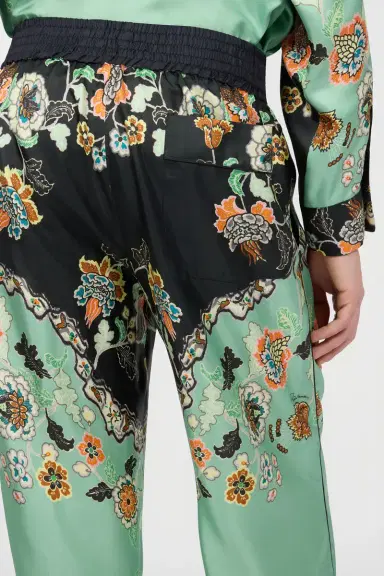 Roberto Cavalli Kimono Print Trousers | Thumbnail 5 Roberto Cavalli Kimono Print Trousers | Thumbnail 5