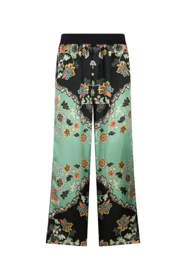 Roberto Cavalli Kimono Print Trousers | Thumbnail 1 Roberto Cavalli Kimono Print Trousers | Thumbnail 1