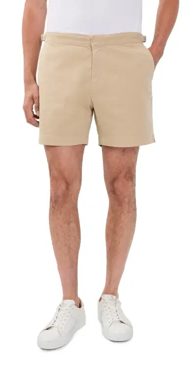 Orlebar Brown Bulldog Stretch Cotton Shorts 6 Sand Dune 38 | Thumbnail 1 Orlebar Brown Bulldog Stretch Cotton Shorts 6 Sand Dune 38 | Thumbnail 1