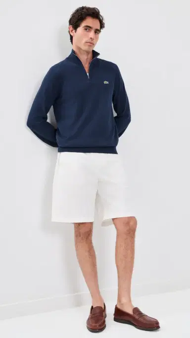 Lacoste Cotton Quarter Zip Sweater | Thumbnail 5 Lacoste Cotton Quarter Zip Sweater | Thumbnail 5