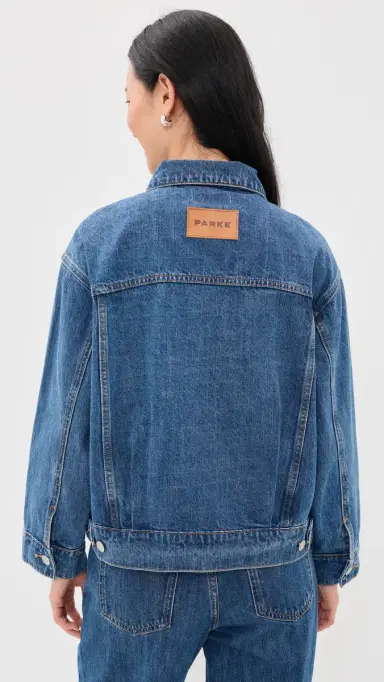 PARKE Oversized Jean Jacket | Thumbnail 4 PARKE Oversized Jean Jacket | Thumbnail 4