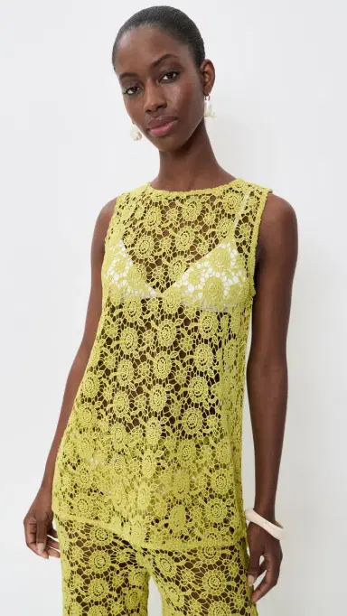La Maregold Alma Coverup Top ime | Thumbnail 2 La Maregold Alma Coverup Top ime | Thumbnail 2