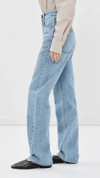 Kallmeyer Farah Classic Bootcut Jeans Vintage Light Blue | Thumbnail 4 Kallmeyer Farah Classic Bootcut Jeans Vintage Light Blue | Thumbnail 4