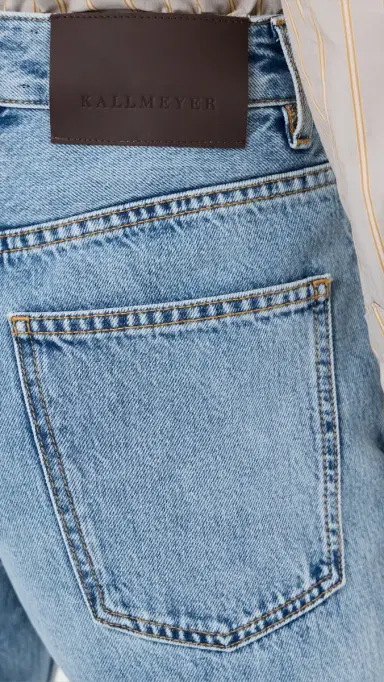 Kallmeyer Farah Classic Bootcut Jeans Vintage Light Blue | Thumbnail 6 Kallmeyer Farah Classic Bootcut Jeans Vintage Light Blue | Thumbnail 6