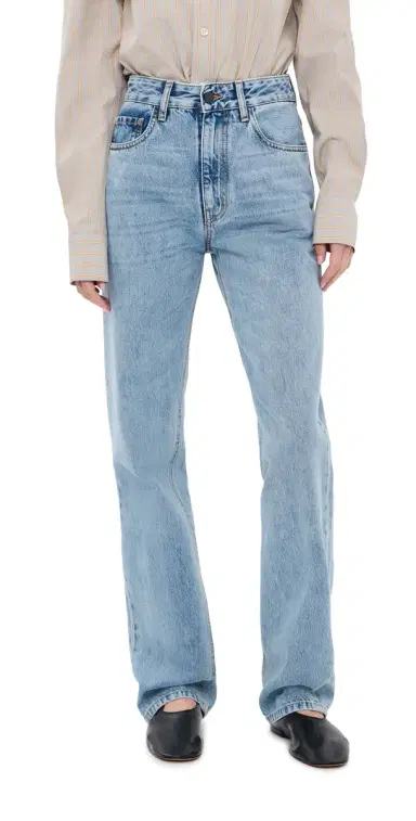Kallmeyer Farah Classic Bootcut Jeans Vintage Light Blue | Thumbnail 1 Kallmeyer Farah Classic Bootcut Jeans Vintage Light Blue | Thumbnail 1