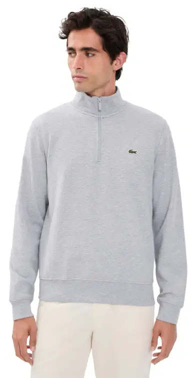 Lacoste Zip Up Sweatshirt | Thumbnail 1 Lacoste Zip Up Sweatshirt | Thumbnail 1