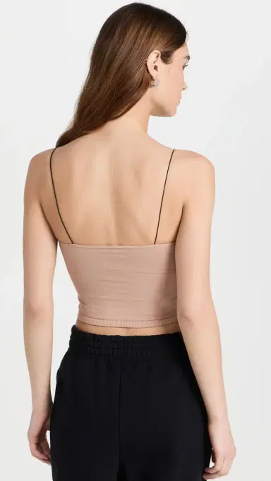 Free People Skinny Strap Seamless Brami Almond | Thumbnail 3 Free People Skinny Strap Seamless Brami Almond | Thumbnail 3