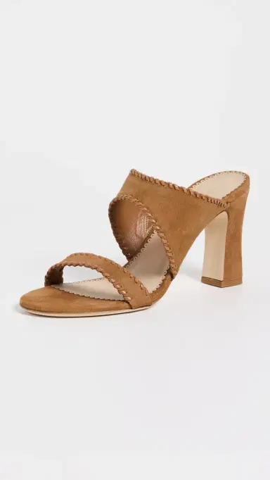 Cinq à Sept Kora Suede Sandals Toffee | Thumbnail 2 Cinq à Sept Kora Suede Sandals Toffee | Thumbnail 2