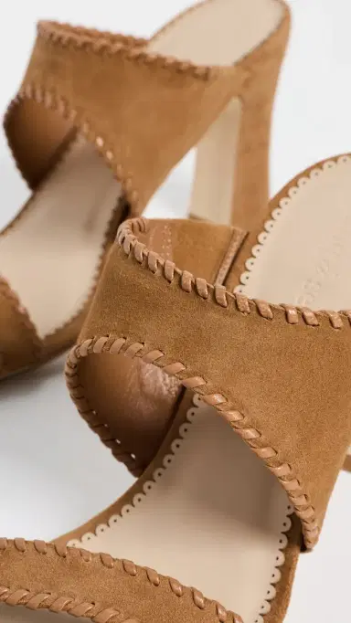 Cinq à Sept Kora Suede Sandals Toffee | Thumbnail 6 Cinq à Sept Kora Suede Sandals Toffee | Thumbnail 6